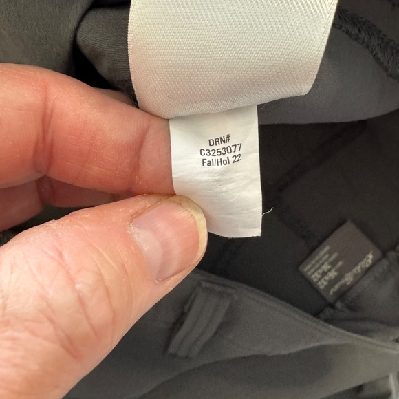 Eddie Bauer Men's 36x32 TECH Pants Outdoor Performance Lightweight Hiking Gray - Picture 11 of 15